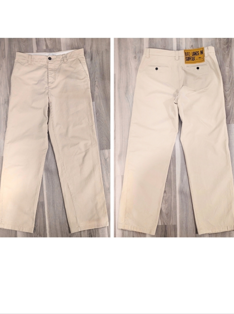 JW Anderson | UFO Lands in Suffolk Chino Pants in Flax